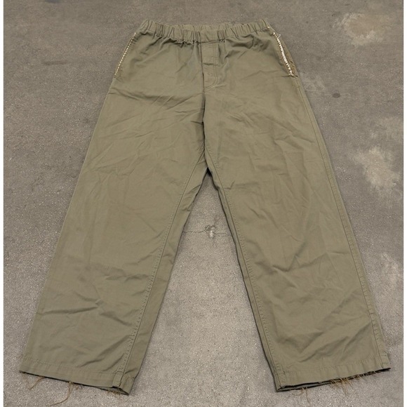 Comme des Garcons Other - Comme Des Garcons Homme Pants Mens M Brown Pull On Crop Minimalist Japan